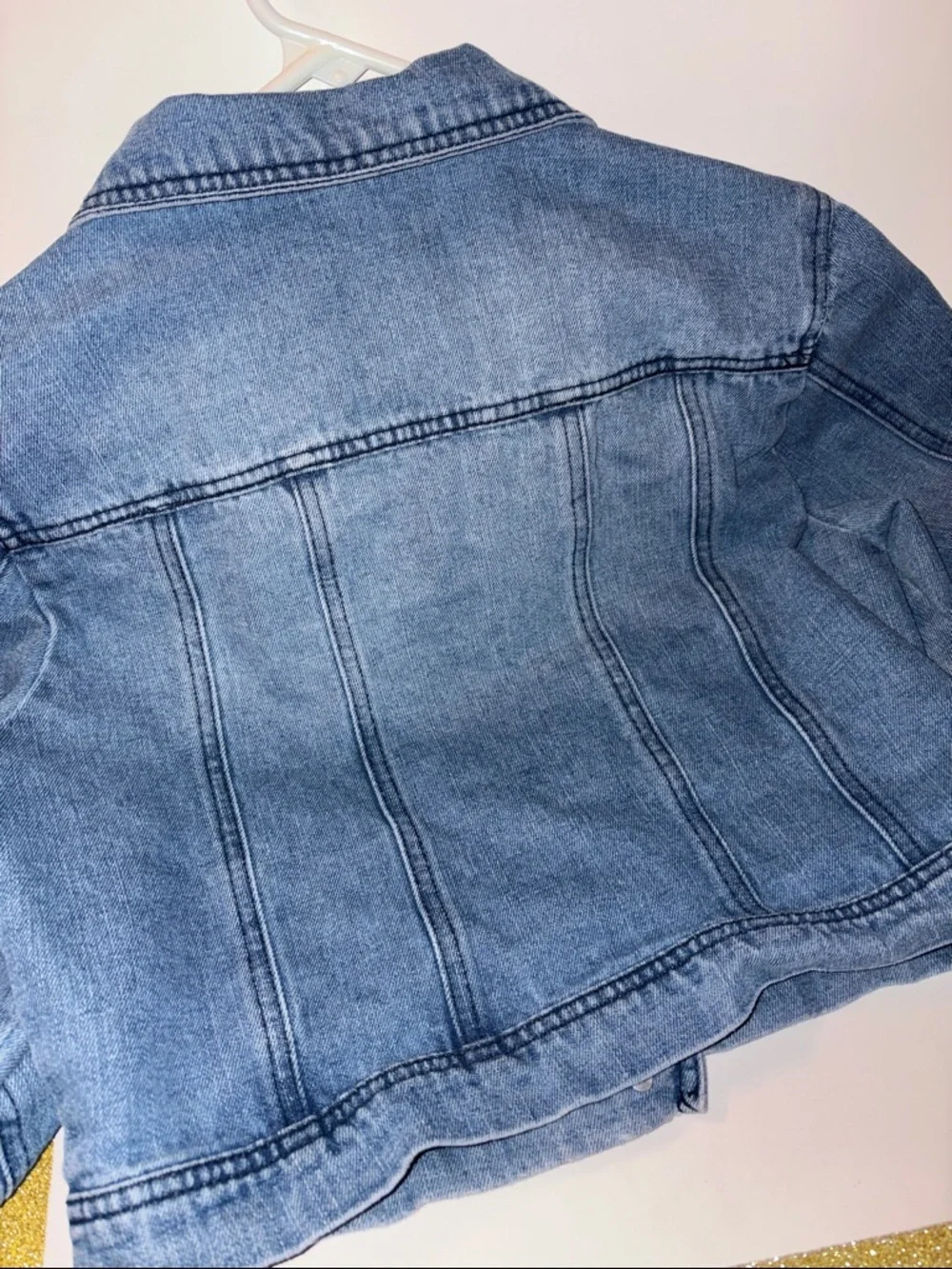 Highway Jeans Kids Medium Blue Denim Jacket with Button Pockets